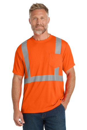 CornerStone ® ANSI 107 Class 2 Mesh Tee. CS200 — Safety Orange