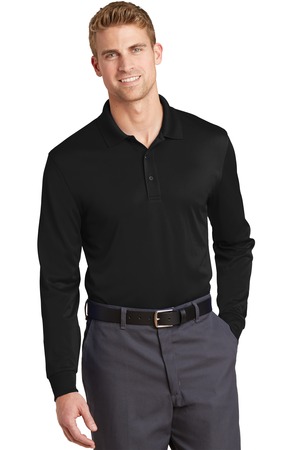 CornerStone ® Select Snag-Proof Long Sleeve Polo. CS412LS — Black