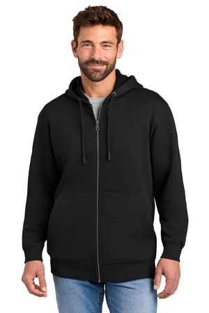 CornerStone ® Tough Fleece Full-Zip Hoodie CSF631 — Black