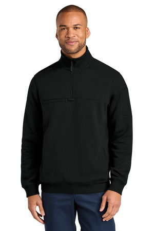 CornerStone ® 12-Oz. Tough Fleece Job Shirt CSF635 — Black