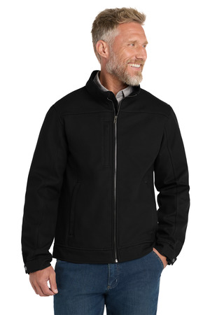 CornerStone ® Duck Bonded Soft Shell Jacket CSJ60 — Black