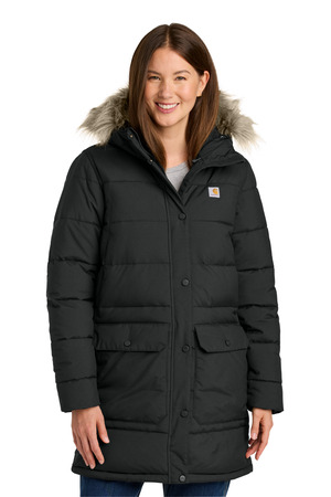 Carhartt ® Women's Montana Insulated Hooded Coat CT105456 — Black