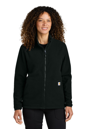 Carhartt ® Women's Textured Full-Zip Fleece Jacket CT106419 — Black