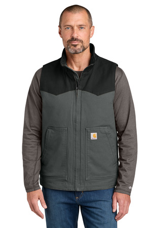 Carhartt ® Montana Rugged Flex ® Duck Vest CT106433 — Black/ Shadow Grey