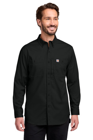 Carhartt ® Rugged Professional ™ Series Long Sleeve Shirt CT106689 — Black