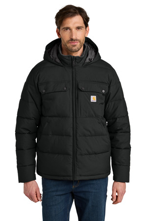 Carhartt ® Montana Insulated Hooded Jacket CT107082 — Black