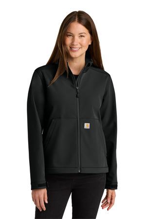 Carhartt ® Women's Rain Defender ® Soft Shell Jacket CT107115 — Black
