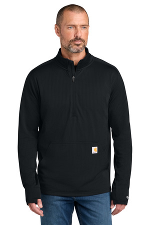 Carhartt Force ® 1/2-Zip Grid Fleece CT107814 — Black
