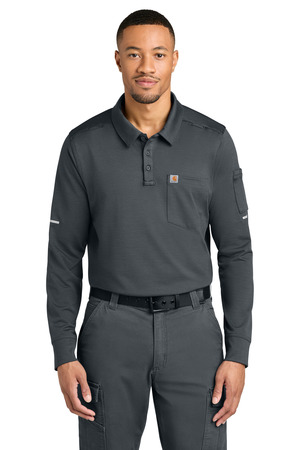 Carhartt ® FLD & RSCU Long Sleeve Polo CTC16129