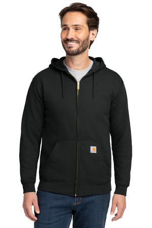 Carhartt ® Midweight Hooded Zip-Front Sweatshirt. CTK122 — Black