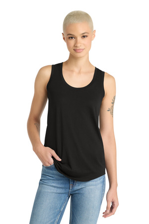 District ® Women's Perfect Tri ® Racerback Tank. DM138L — Black