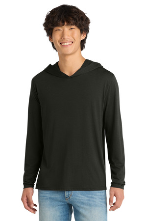 District ® Perfect Tri ® Long Sleeve Hoodie. DM139 — Black
