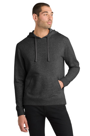District ® Lightweight Fleece Hoodie. DM391 — Heathered Black