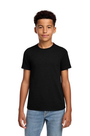 District ® Youth Perfect Blend ® CVC Tee DT108Y — Black