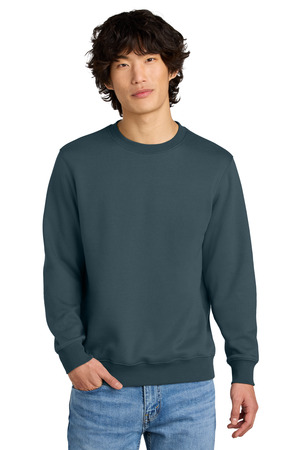 District ® Perfect Weight ® Fleece Crew DT1106 — Deep Steel Blue