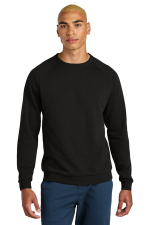 District ® Perfect Tri ® Fleece Crewneck Sweatshirt DT1304 — Black