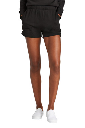 District ® Women's Perfect Tri ® Fleece Short DT1309 — Black