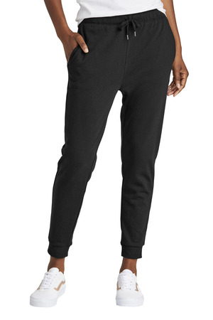 District ® Women's Perfect Tri ® Fleece Jogger DT1310 — Black