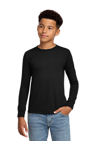 District ® Youth Perfect Tri ® Long Sleeve Tee DT132Y — Black