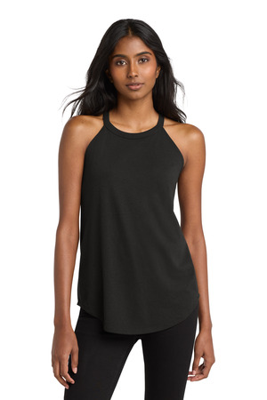 District ® Women's Perfect Tri ® Rocker Tank. DT137L — Black