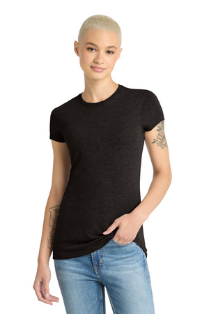 District ® Women's Fitted Perfect Tri ® Tee. DT155 — Black Frost