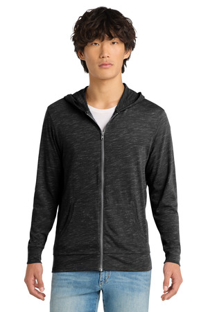 District ® Medal Full-Zip Hoodie. DT565 — Black