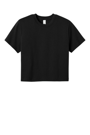 District ® Women's Heavyweight Boxy Very Important Tee ® DT6066 — Black