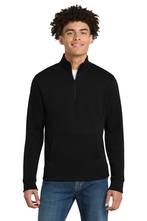 District ® V.I.T. ™ Fleece 1/4-Zip DT6106 — Black