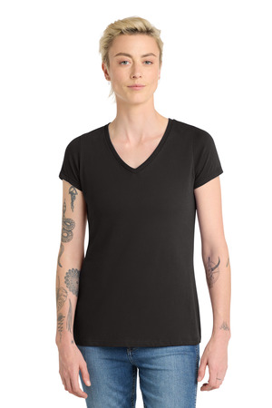 District ® Women's Very Important Tee ® V-Neck. DT6503 — Black