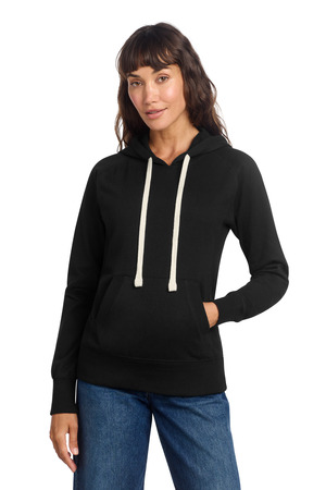 District ® Women's Re-Fleece ™ Hoodie DT8101 — Black