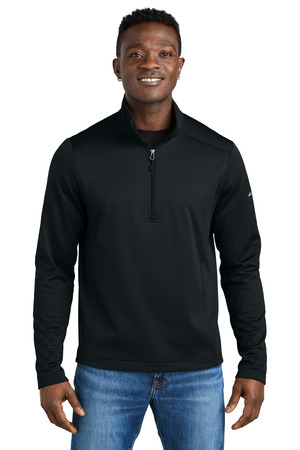 Eddie Bauer ® Smooth Mid Layer Fleece 1/2-Zip EB2360 — Black