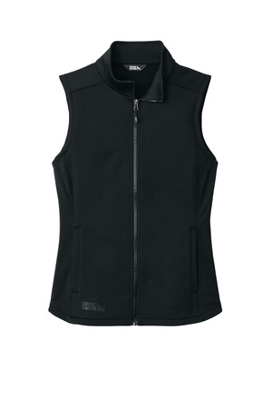 Eddie Bauer ® Women's Smooth Mid Layer Fleece Vest EB2570 — Black