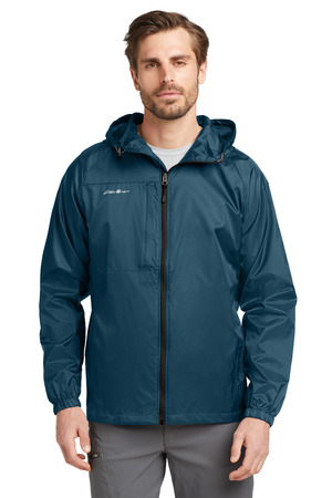Eddie Bauer ® - Packable Wind Jacket. EB500 — Adriatic Blue