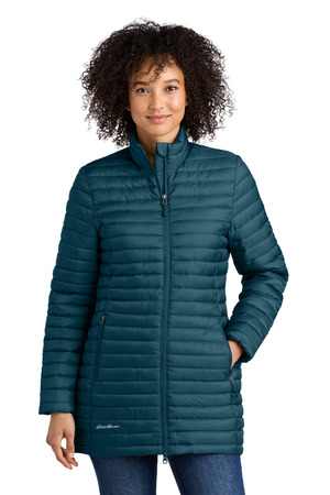 Eddie Bauer ® Women's Packable Quilted Full-Zip EB515 — Adriatic Blue