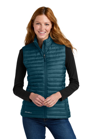 Eddie Bauer ® Women's Packable Quilted Vest EB517 — Adriatic Blue
