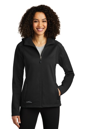 Eddie Bauer ® Women's Trail Soft Shell Jacket. EB543 — Black/ Black