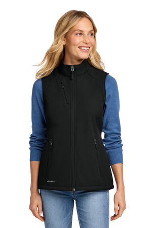 Eddie Bauer ® Women's Stretch Soft Shell Vest EB547 — Deep Black