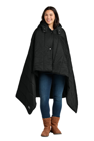 Eddie Bauer ® Puffy Camp Poncho EB755 — Black