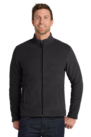 Port Authority ® Ultra Warm Brushed Fleece Jacket. F211 — Graphite/ Deep Black