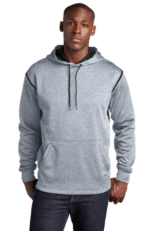 Sport-Tek ® Tech Fleece Colorblock Hooded Sweatshirt. F246