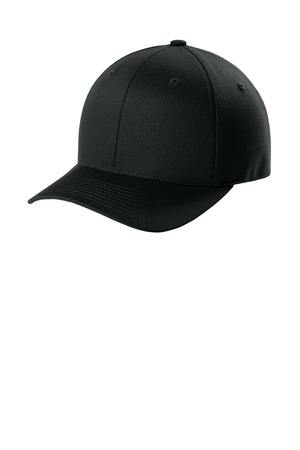 Flexfit ® V-Flexfit ® Cotton Twill Cap FF5001 — Black