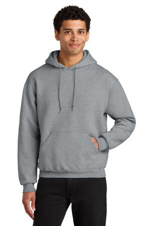 Jerzees Rugged ™ Unisex Hooded Sweatshirt H12M — Athletic Heather