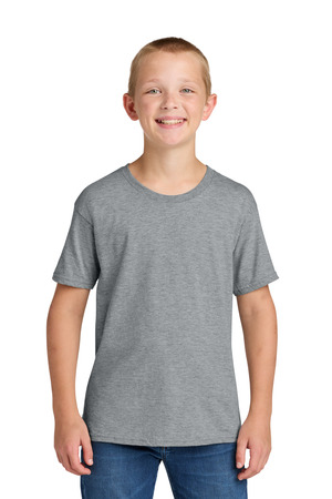 Jerzees Ultimate ™ Youth Ring Spun T-Shirt IC46B — Athletic Heather