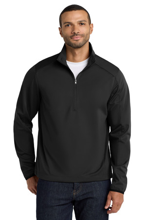 Port Authority ® Active 1/2-Zip Soft Shell Jacket. J716 — Deep Black