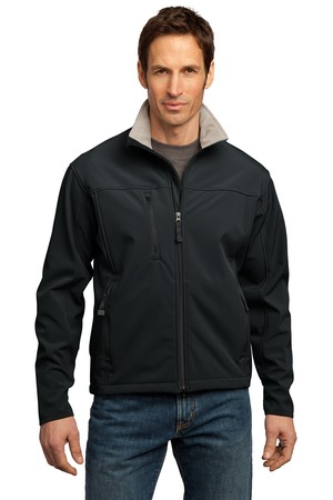 Port Authority ® Tall Glacier ® Soft Shell Jacket. TLJ790 — Black/ Chrome