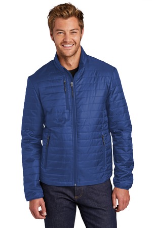 Port Authority ® Packable Puffy Jacket J850 — Cobalt Blue
