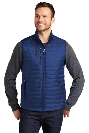 Port Authority ® Packable Puffy Vest J851 — Cobalt Blue
