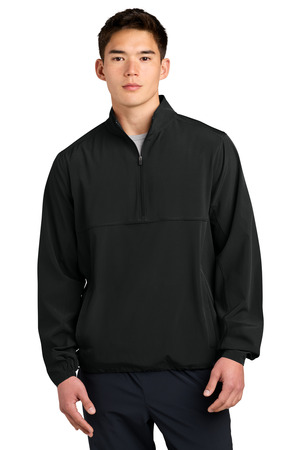 Sport-Tek ® Repeat 1/2-Zip JST481 — Black