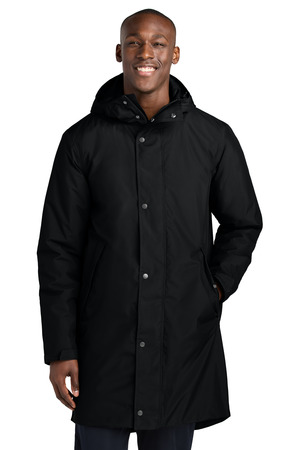 Sport-Tek ® Waterproof Insulated Sideline Parka JST55 — Black