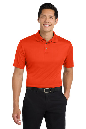 Port Authority ® Performance Fine Jacquard Polo. K528 — Autumn Orange